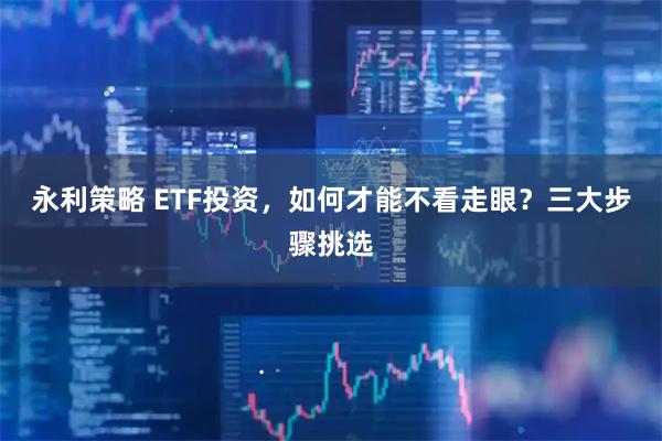 永利策略 ETF投资，如何才能不看走眼？三大步骤挑选