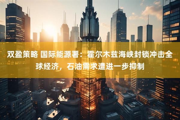 双盈策略 国际能源署：霍尔木兹海峡封锁冲击全球经济，石油需求遭进一步抑制